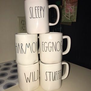 RAE DUNN COFFEE MUGS